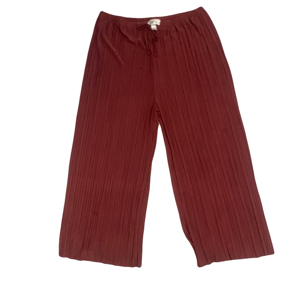 Red business pants work clothes